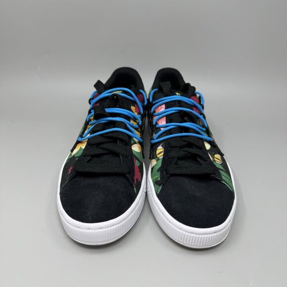 Puma Suede Tropic/Floral Papered Kicks Men Sneakers Size 10 - Picture 4 of 9